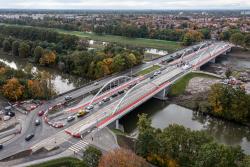 Wrocaw - Nowe mosty Chrobrego